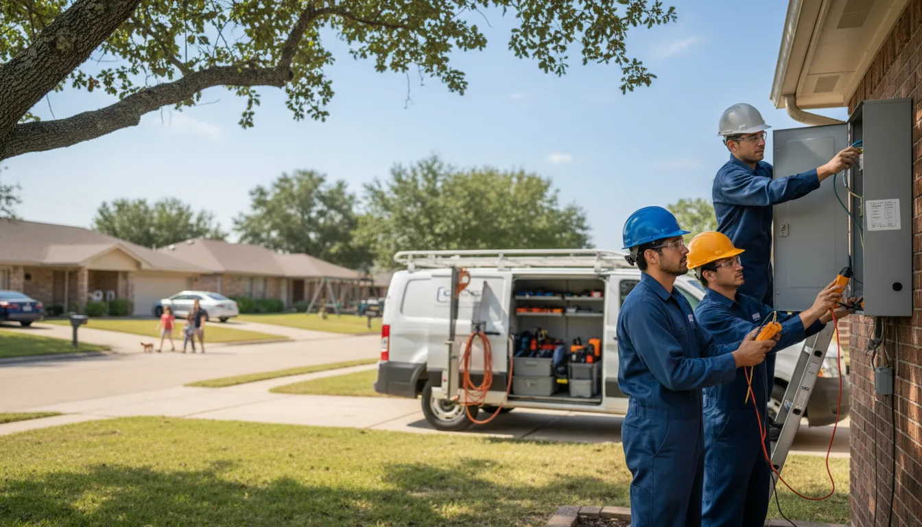 Certified electrician providing emergency electrical services in Ford, VA